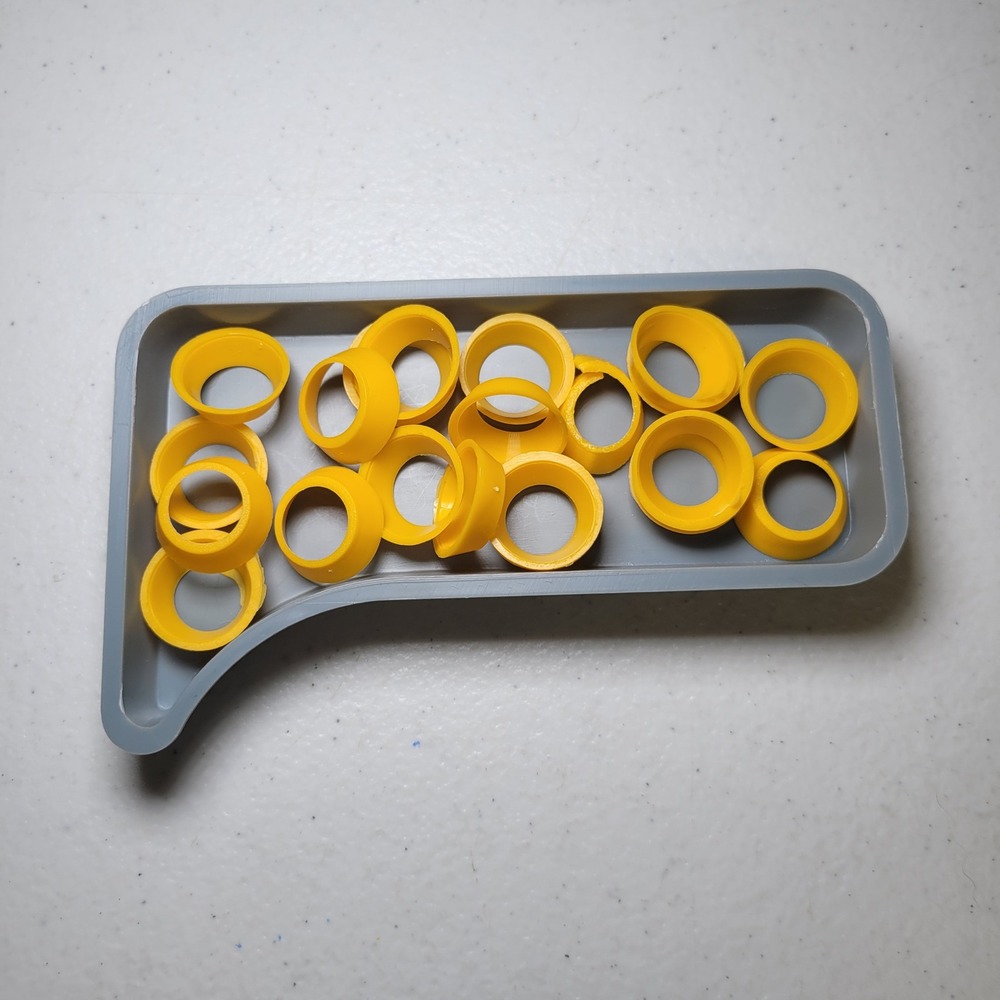 Yellow‎ Replacement Discover Number Rings Pieces Bulk Lot Game Parts